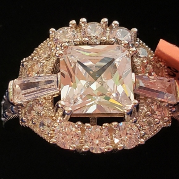 Beautiful Xavier Absolute Cubic Zirconia Ring - Picture 1 of 6